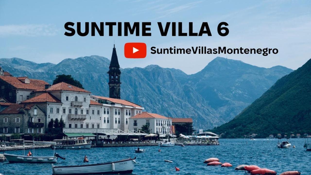 Suntime Villa 7 Tivat Exterior foto